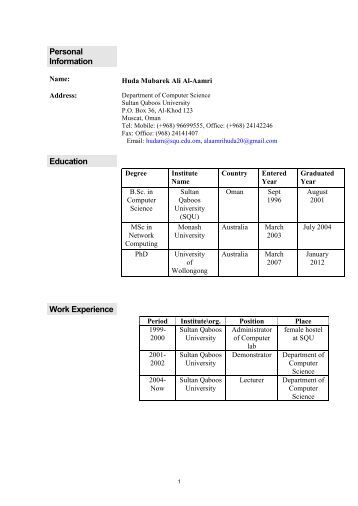 resume wizzard