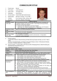 1 Curriculum Vitae with Scientific Development of Gerhard-Wilhelm ...