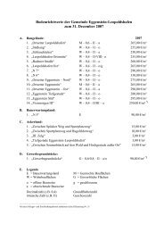 Bodenrichtwerte der Gemeinde Eggenstein-Leopoldshafen zum 31 ...