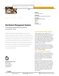 Distribution Management Systems - Synergex