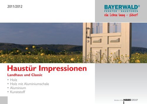 Haustür Impressionen - Bayerwald Fenster & Haustüren