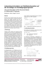 Empelmann, Martin; Siegert, Corinna Lebensdauersimulation. - iBMB