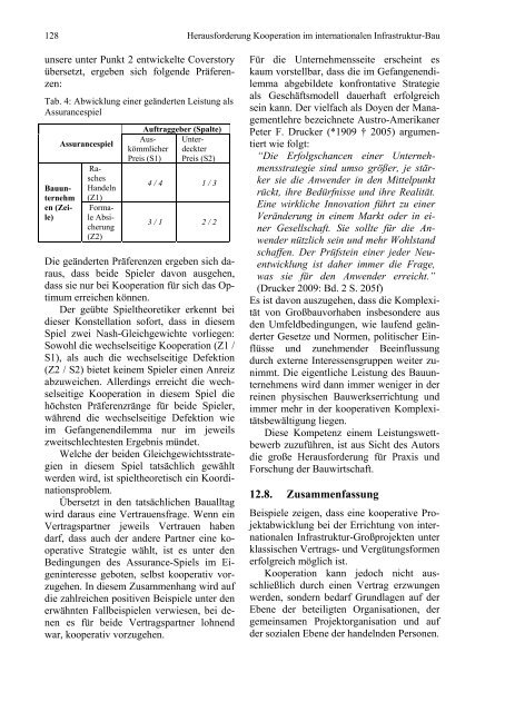 12 Herausforderung Kooperation im internationalen Infrastruktur-Bau