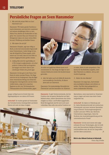 Titelstory - IHK-Wirtschaft (Ausgabe 7/2011) - FIBAV ...