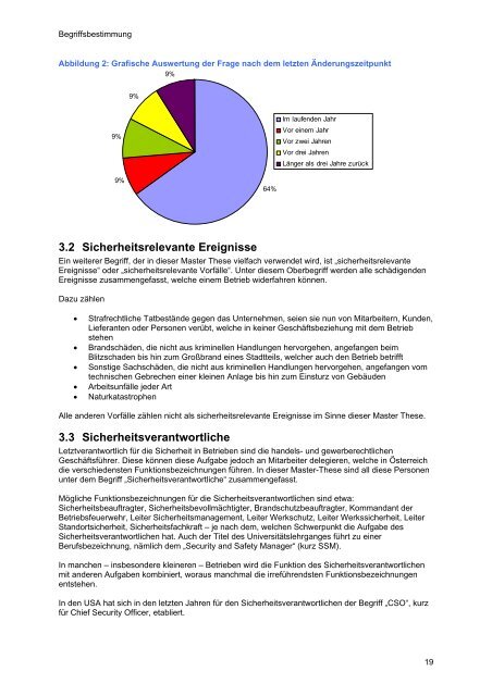 ENTSCHEIDUNGEN ZU SICHERHEITSFRAGEN IN - SecureLINE