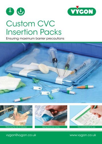 Custom CVC Insertion Packs (400KB) - Vygon (UK)
