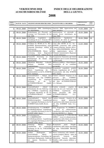 Riunioni della Giunta 2008 (390 KB) - .PDF