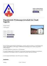 Eigenbetrieb Wohnungswirtschaft der Stadt Eggesin