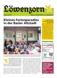 Kleines Ferienparadies in der Basler Altstadt - Berest AG