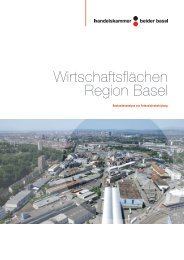 Wirtschaftsflächen Region Basel Bestandsanalyse zur ...