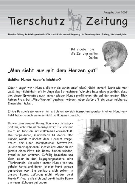 PDF lesen - AG Tierschutz