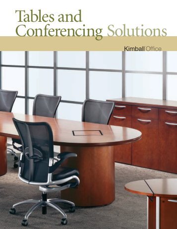 Tables and Conferencing Solutions - McMahan Business Interiors