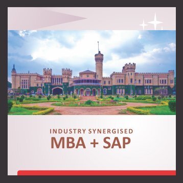 Industry Synergised MBA With - Gems B-School