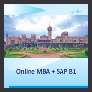 Online MBA With SAP B1 - Gems B-School