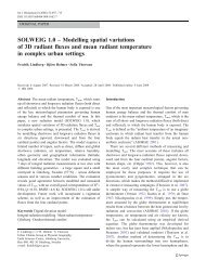 SOLWEIG 1.0 – Modelling spatial variations of 3D radiant fluxes and ...