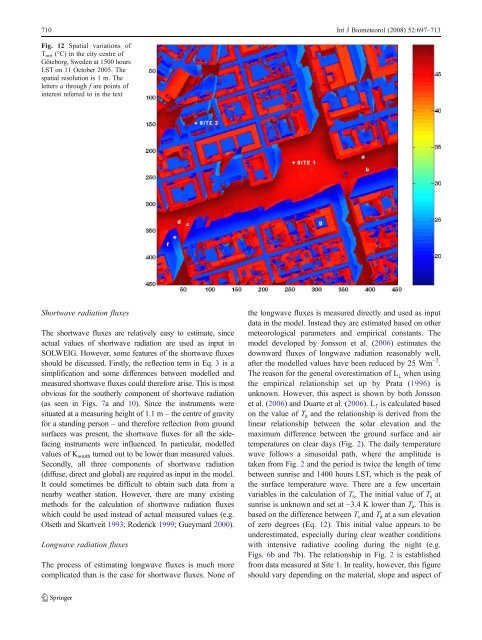 SOLWEIG 1.0 – Modelling spatial variations of 3D radiant fluxes and ...