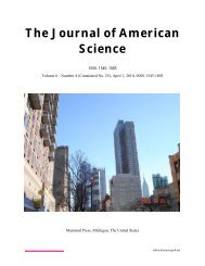 N - The Journal of American Science