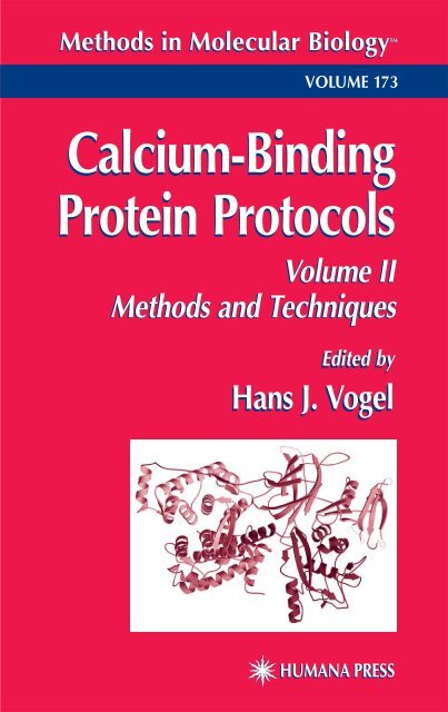 Calcium-Binding Protein Protocols Calcium-Binding Protein Protocols