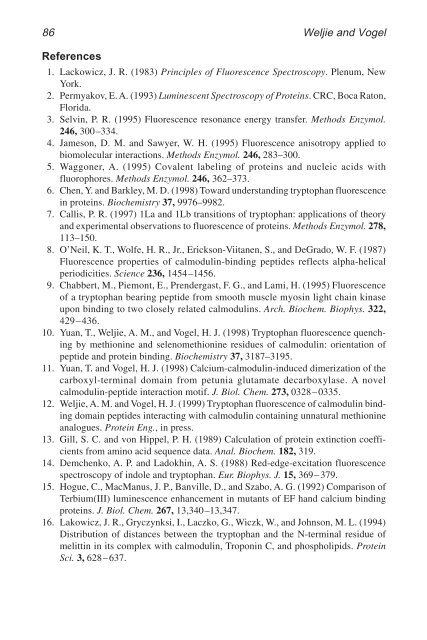 Calcium-Binding Protein Protocols Calcium-Binding Protein Protocols