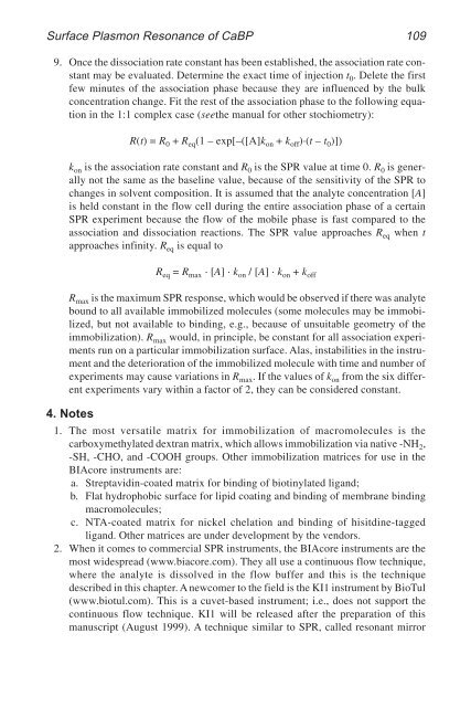 Calcium-Binding Protein Protocols Calcium-Binding Protein Protocols