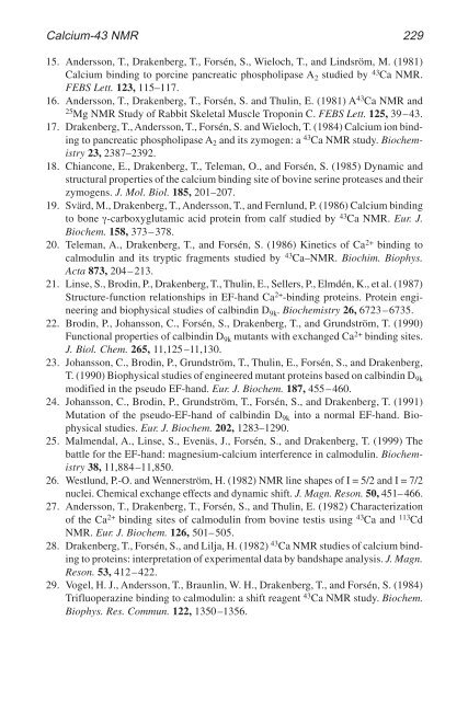 Calcium-Binding Protein Protocols Calcium-Binding Protein Protocols