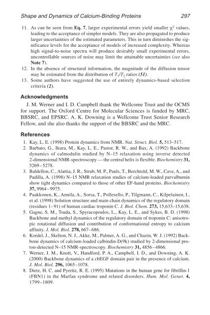 Calcium-Binding Protein Protocols Calcium-Binding Protein Protocols