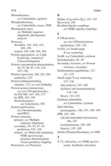 Calcium-Binding Protein Protocols Calcium-Binding Protein Protocols