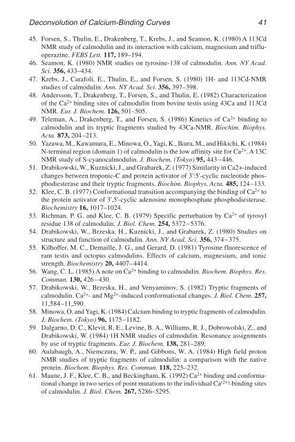 Calcium-Binding Protein Protocols Calcium-Binding Protein Protocols