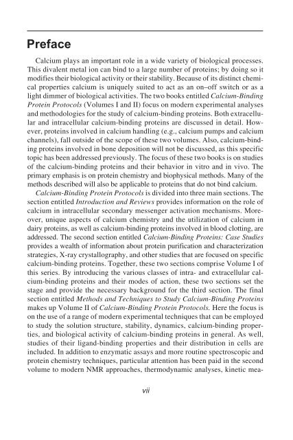 Calcium-Binding Protein Protocols Calcium-Binding Protein Protocols