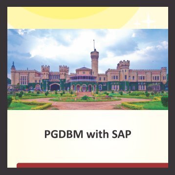 PGDBM with SAP - Gems B-School