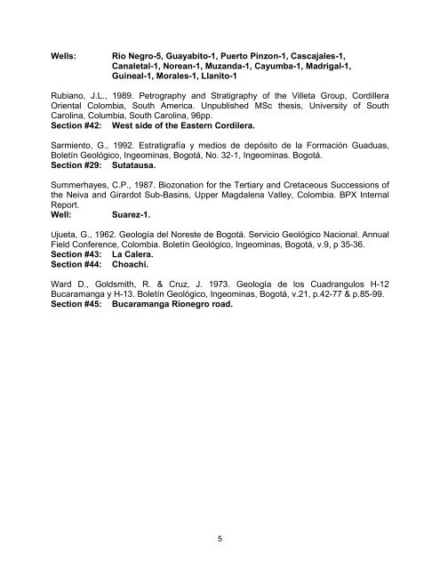 basin development and tectonic history of the llanos