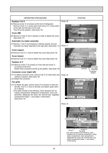 SERVICE MANUAL MR-G57N-T-NZ - B.d.t.