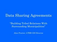 Data Sharing Agreements - Little Traverse Bay Bands of Odawa ...