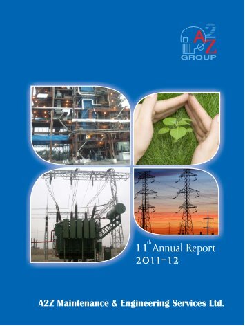 Annual Report 2011-12 - A2Z Maintenance & Engineering