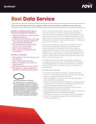 Rovi Data Service