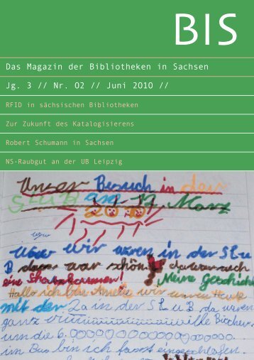 Umstellung der verbleibenden - Das Magazin der Bibliotheken in ...