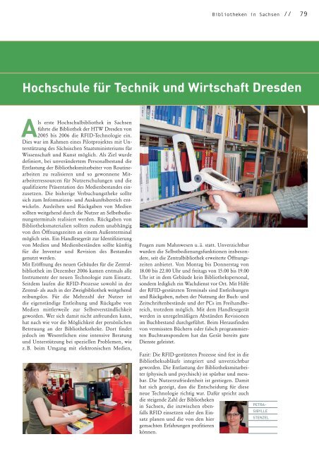 Umstellung der verbleibenden - Das Magazin der Bibliotheken in ...