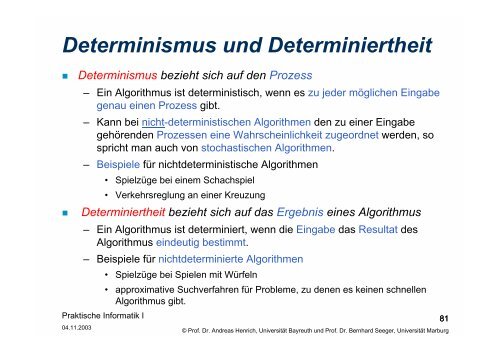 Kapitel 3 - Algorithmen und Methoden