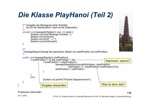 Kapitel 3 - Algorithmen und Methoden