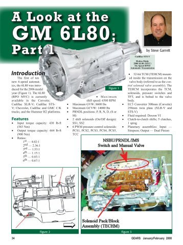 A Look at the GM 6L80; Part 1 - ATRA