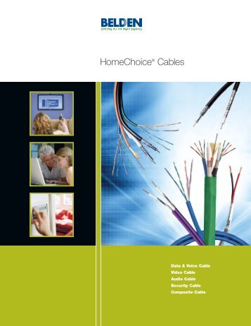 HomeChoice® Cables - Belden