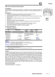 RXP 210: Volumenstrom-Alarmeinheit - Sauter AG