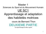 cours de B. Thon - partie 2