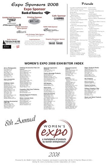 Exhibitor Directory - Women's EXPO