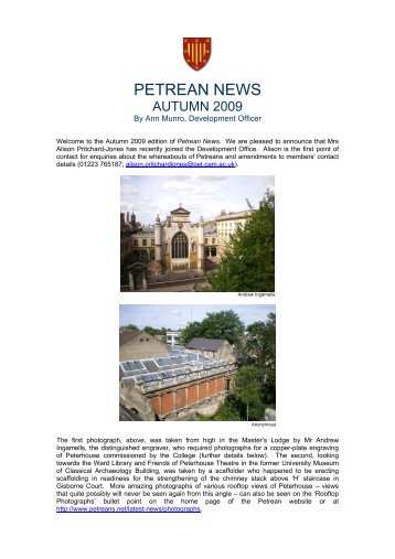 PETREAN NEWS - Petreans