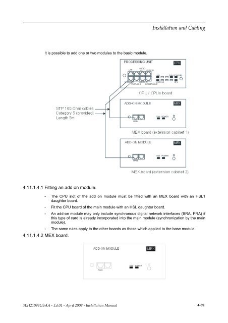 Installation Manual