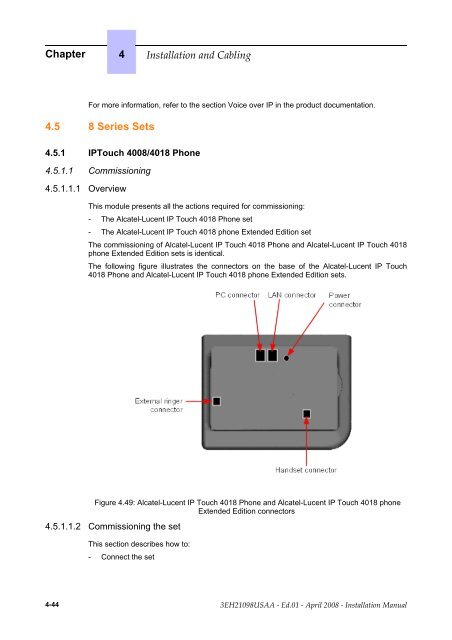 Installation Manual