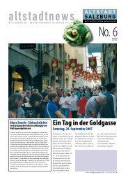 Shopping- und Luxus-Guide Achtung: ab ... - Altstadt Salzburg