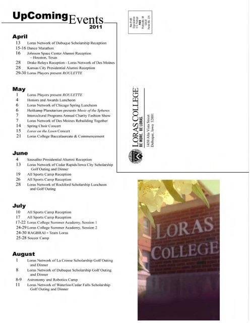 THE LORAS COLLEGE MAGAZINE | VOL. 59 | NO. 1 | WINTER 2010