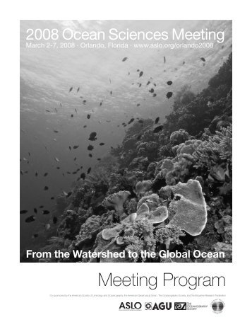 meeting program book - ASLO